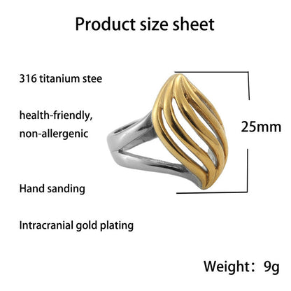 Classic Gold Ring with Timeless Appeal