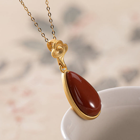 Vintage Handmade Gold Pendant