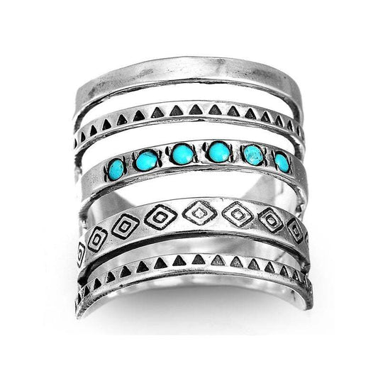 Beautiful Silver Ring with Unique Style