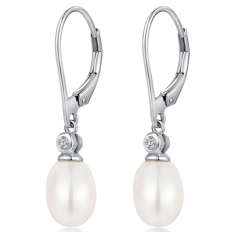 Delicate Artisan Pearl Earring