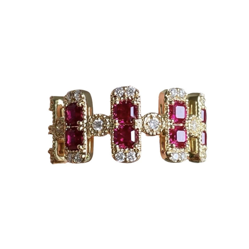 Delicate Artisan Gold Ring