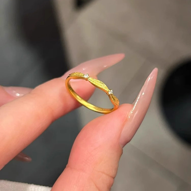 Beautiful Gold Ring with Unique Style