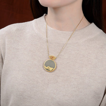 Delicate Artisan Gold Necklace