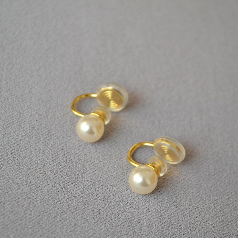 Delicate Artisan Pearl Earring