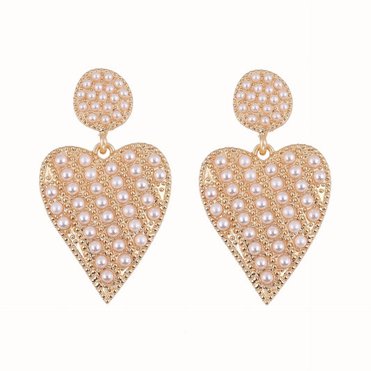 Delicate Artisan Pearl Earring