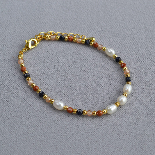 Vintage Handmade Gold Necklace