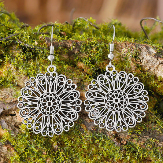 Classic Silver Earring with Timeless Appeal