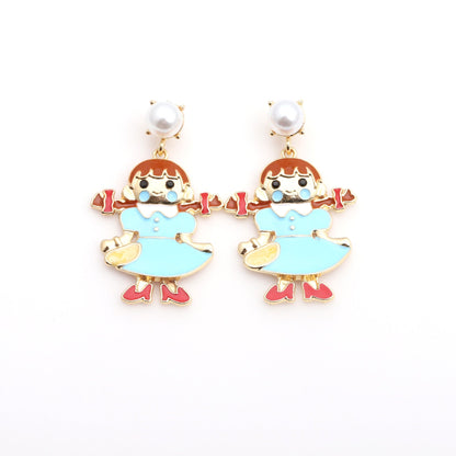 Beautiful Pearl Earring with Unique Style