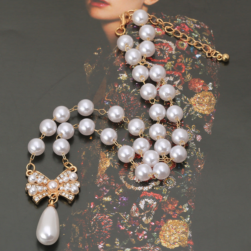 Romantic Pearl Necklace for Special Moments