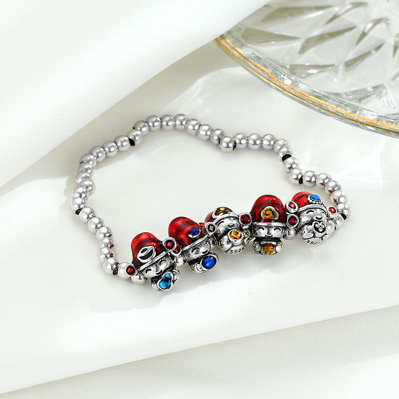 Beautiful Silver Bracelet with Unique Style