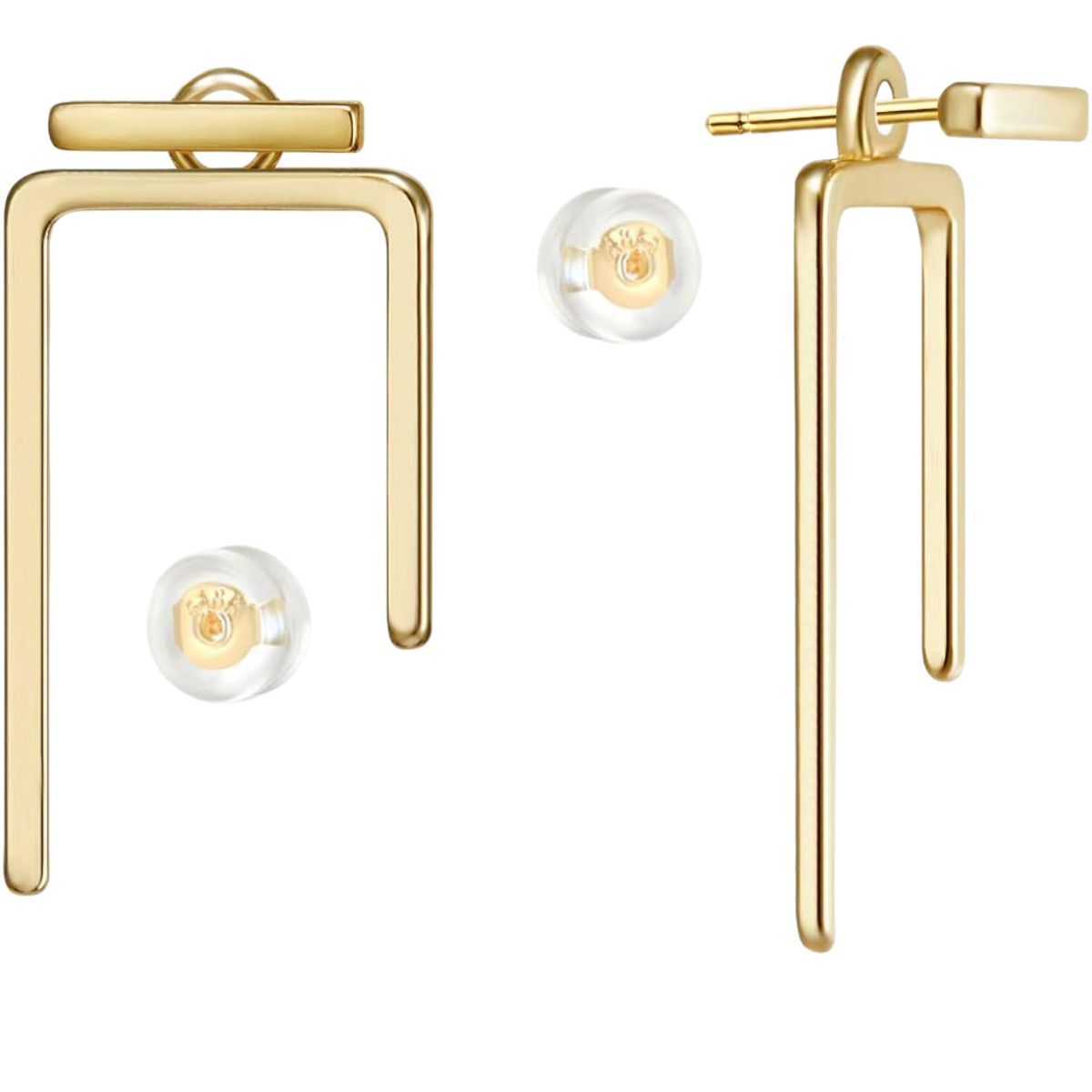 Vintage Handmade Gold Earring