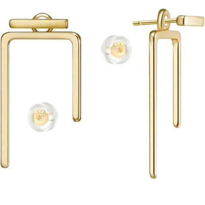 Vintage Handmade Gold Earring