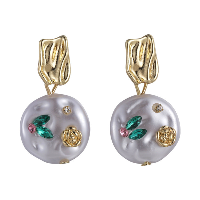 Vintage Handmade Pearl Earring