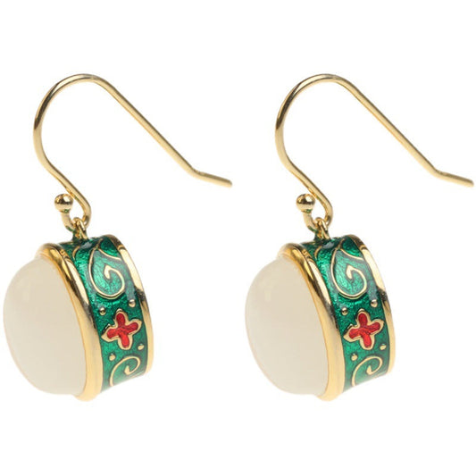 Vintage Handmade Gold Earring