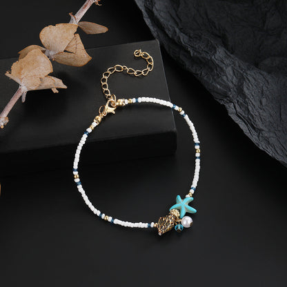 Beautiful Pearl Anklet with Unique Style