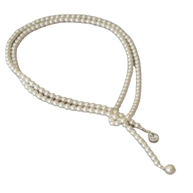 Vintage Handmade Pearl Necklace