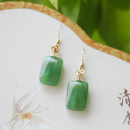 Delicate Artisan Gold Earring