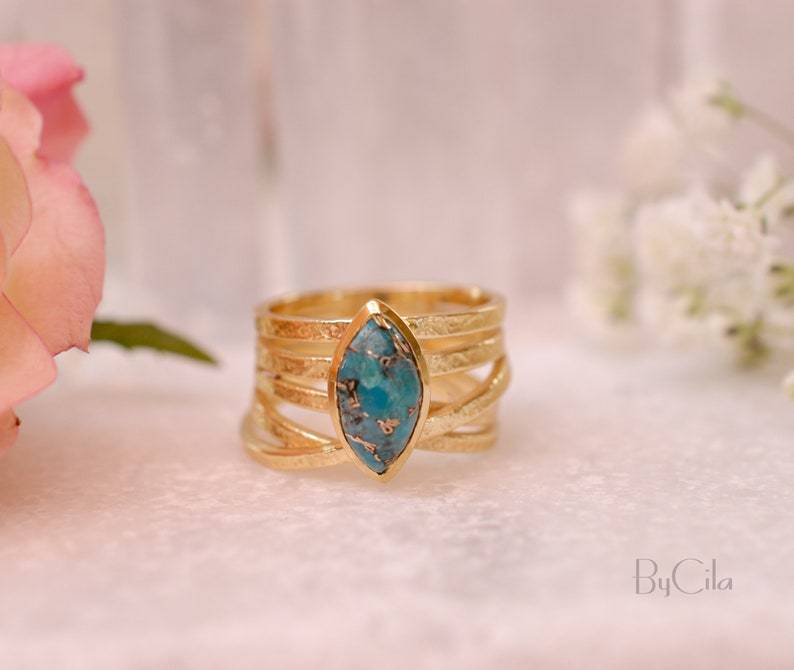 Beautiful Gold Ring with Unique Style