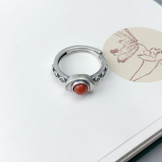 Delicate Artisan Silver Ring