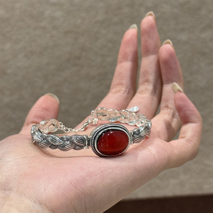 Vintage Handmade Silver Bracelet