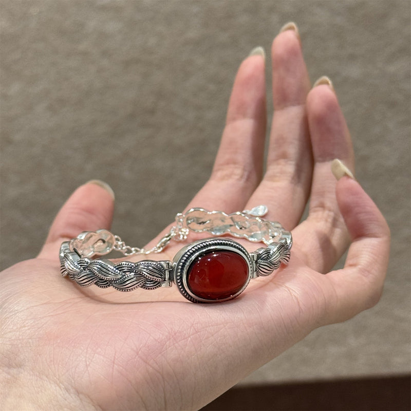 Vintage Handmade Silver Bracelet