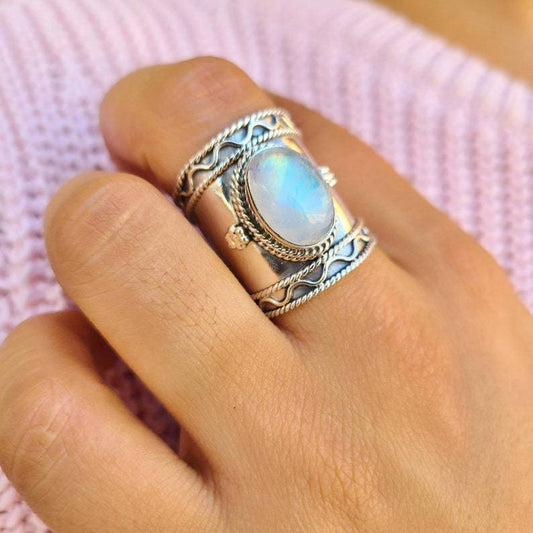 Delicate Artisan Silver Ring