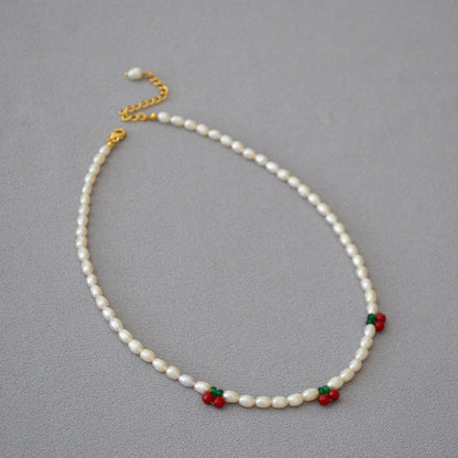 Vintage Handmade Pearl Necklace