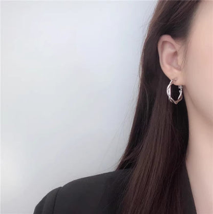 Beautiful Silver Earring with Unique Style
