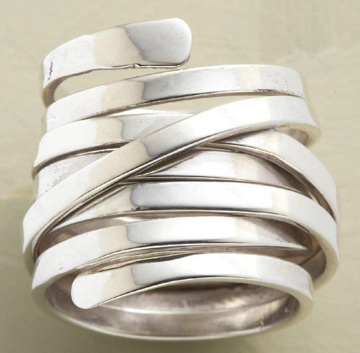 Beautiful Silver Ring with Unique Style