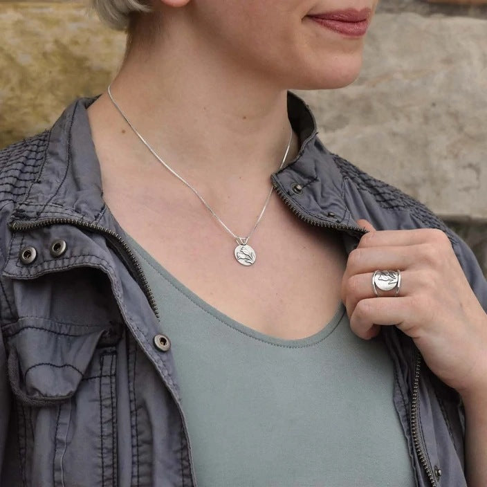 Romantic Silver Ring for Special Moments