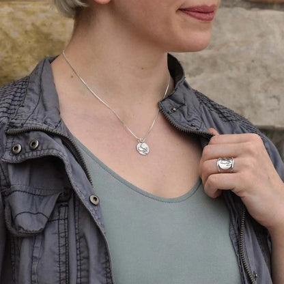 Romantic Silver Ring for Special Moments