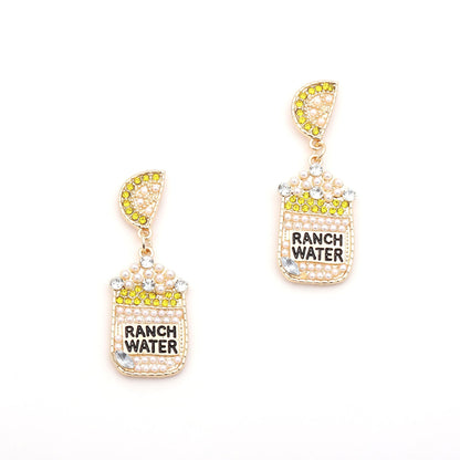 Delicate Artisan Pearl Earring