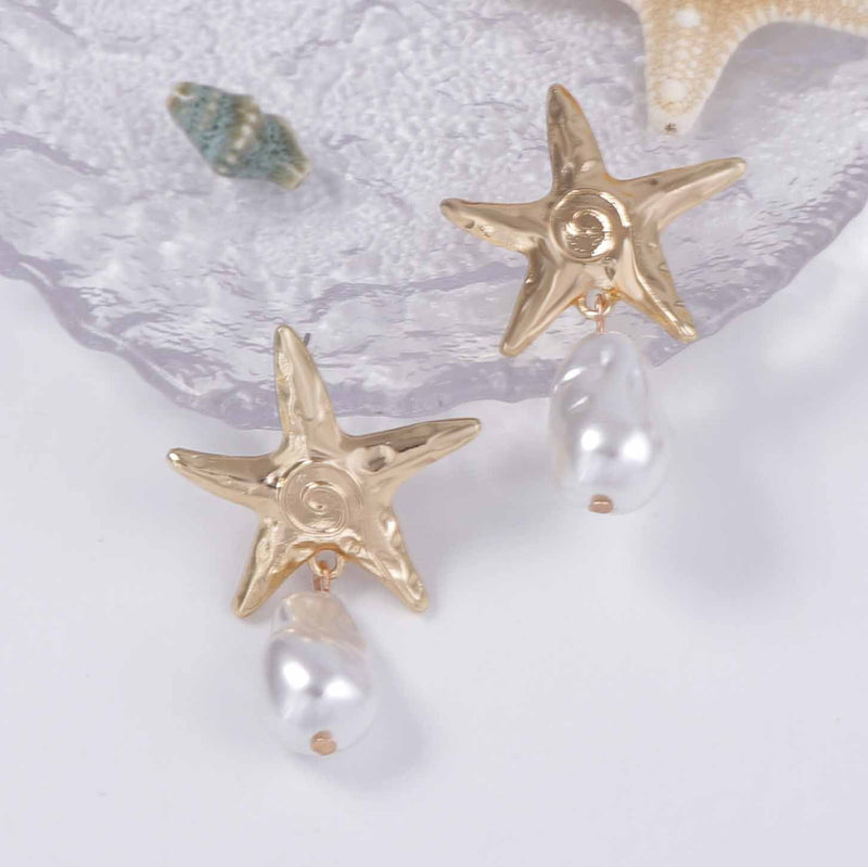 Vintage Handmade Pearl Earring