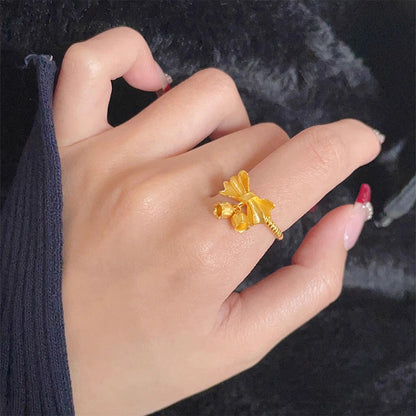 Beautiful Gold Ring with Unique Style