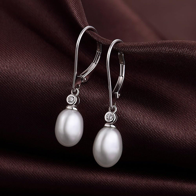 Delicate Artisan Pearl Earring