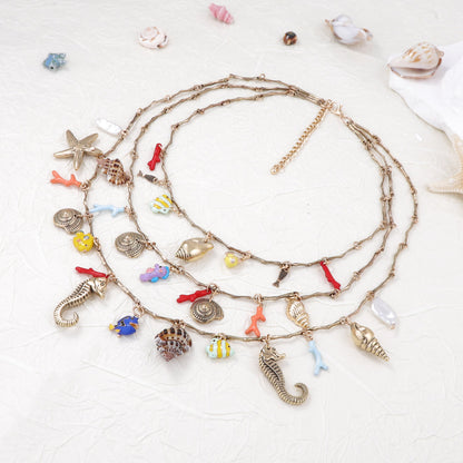 Vintage Handmade Pearl Necklace
