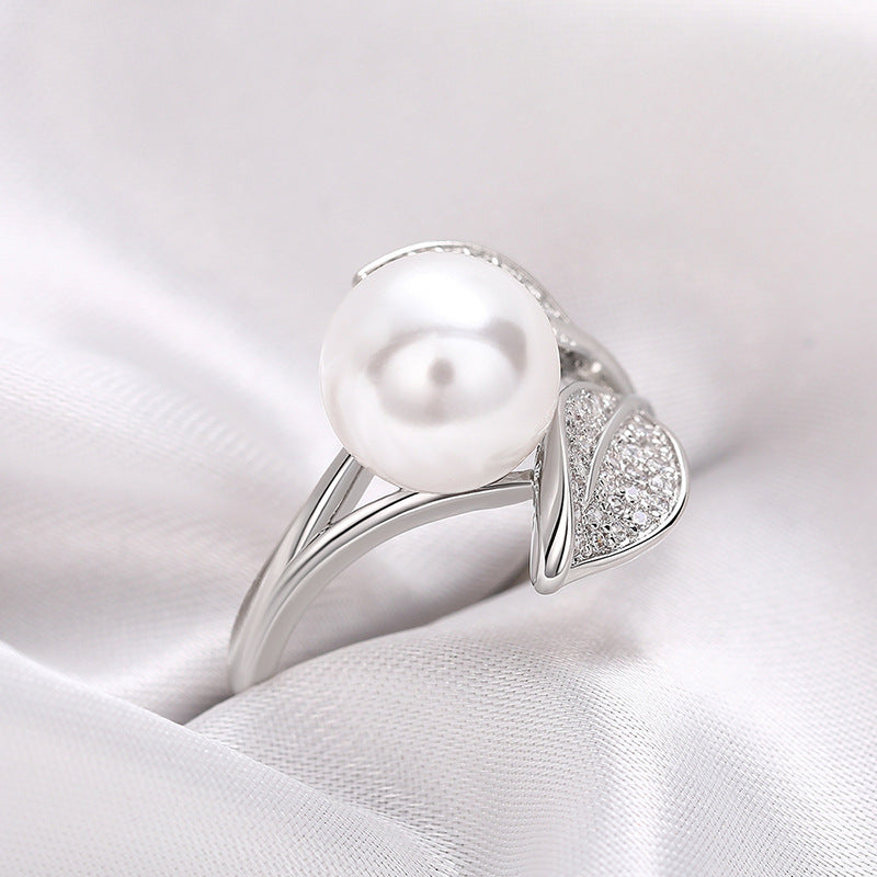 Stunning Pearl Ring for Daily Wear