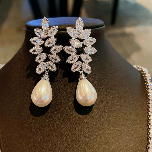 Delicate Artisan Pearl Earring