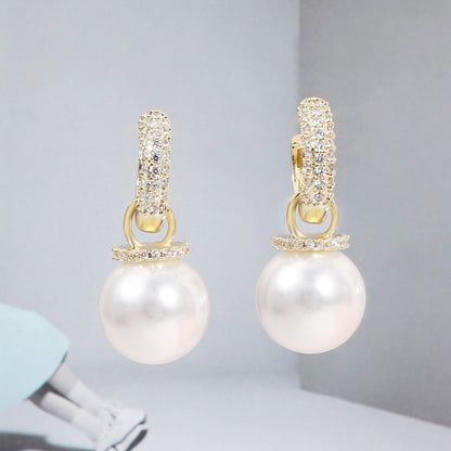 Delicate Artisan Pearl Earring