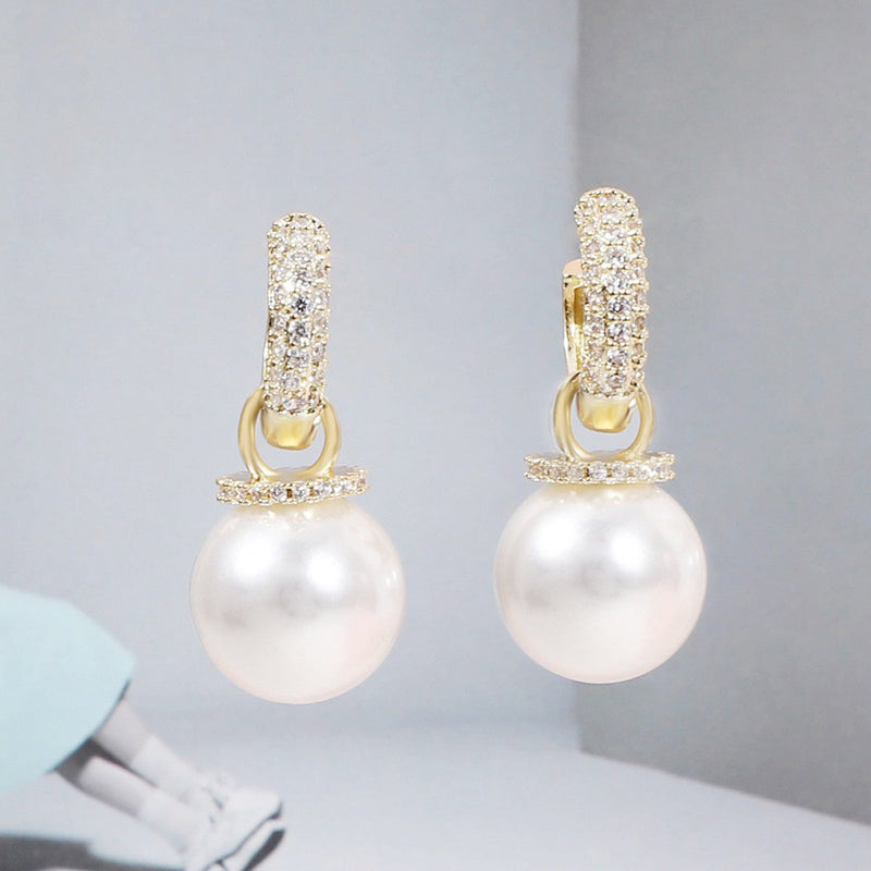 Delicate Artisan Pearl Earring