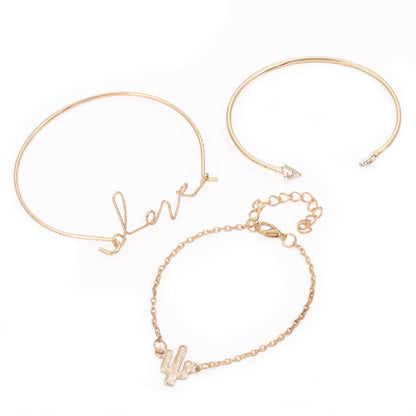 Vintage Handmade Gold Bracelet