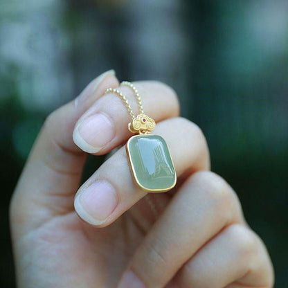 Vintage Handmade Gold Necklace