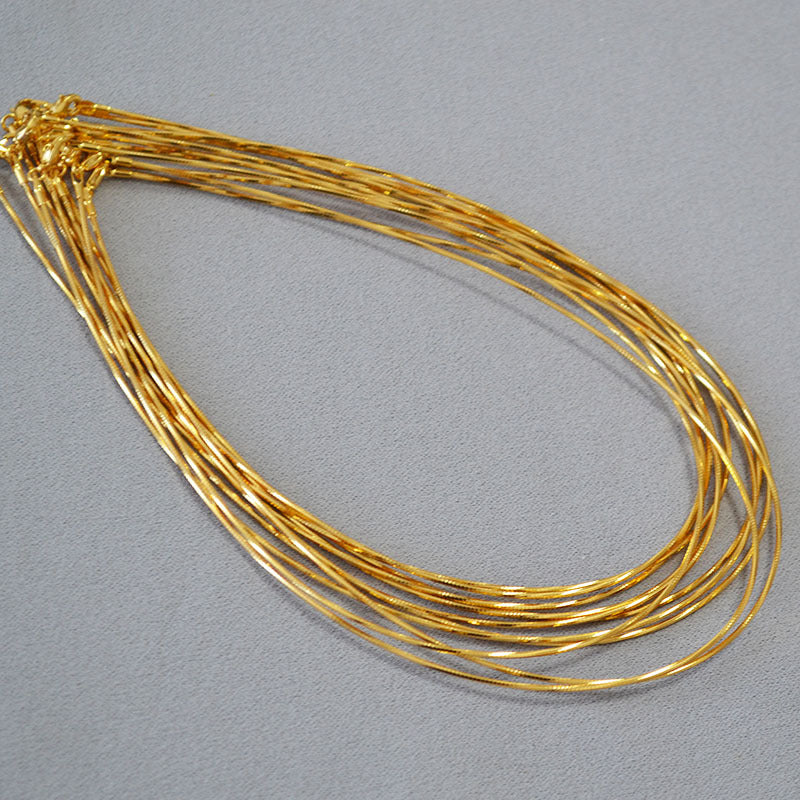 Delicate Artisan Gold Necklace