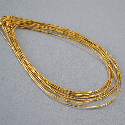 Delicate Artisan Gold Necklace