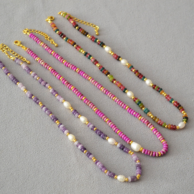 Vintage Handmade Pearl Necklace