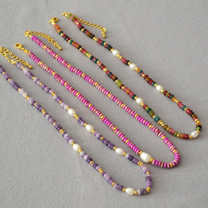 Vintage Handmade Pearl Necklace