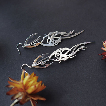 Delicate Artisan Silver Earring