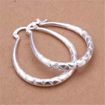 Delicate Artisan Silver Earring