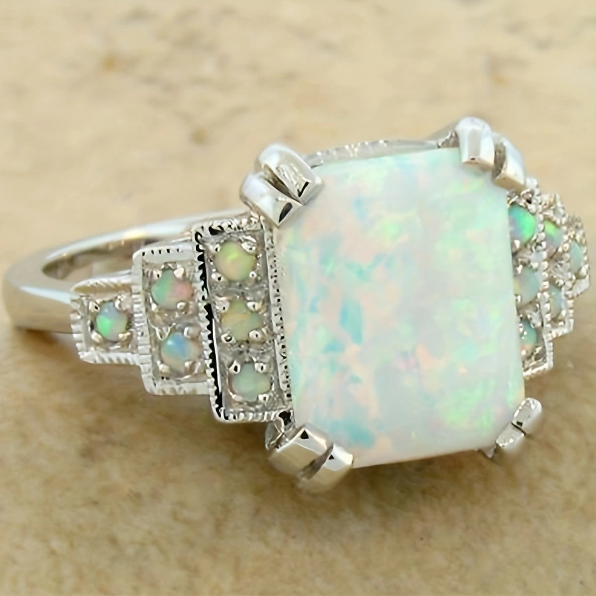 Delicate Artisan Silver Ring