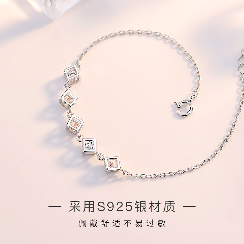 Romantic Silver Bracelet for Special Moments